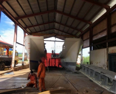 船舶项目丨双体客船用工业铝合金材料出口