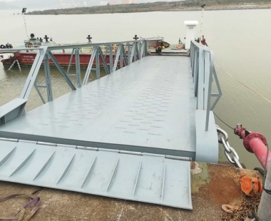 钢引桥项目丨澳门钢引桥完工