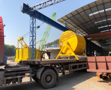 渔业装备丨渔网清洗机装车发往香港!