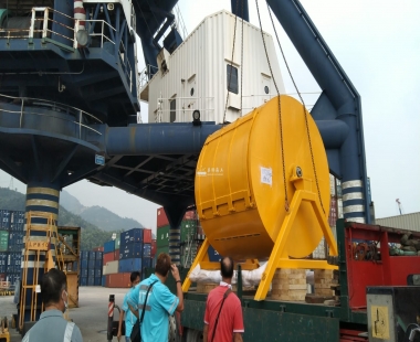 渔业装备丨渔网清洗机顺利抵达香港