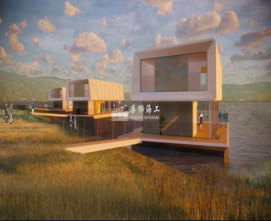 Grimshaw设计浮动模块化住宅